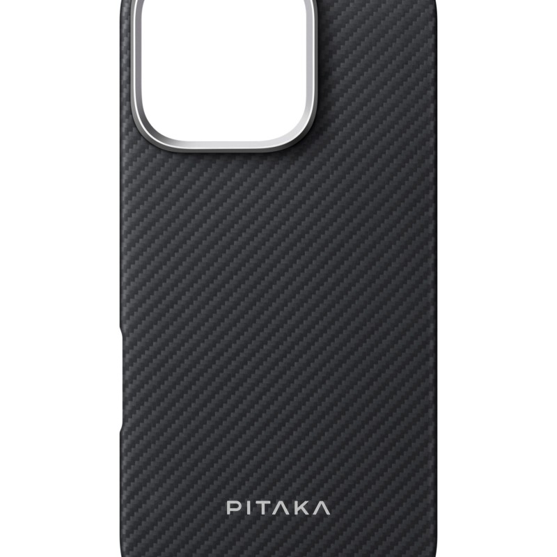 Pitaka кевларен кейс с MagSafe за iPhone 16 Pro Max MagEZ Ultra Slim Case 5 Aramid Fiber 600D - iPhone 16 Pro Max Pitaka кевларен кейс с MagSafe за iPhone 16 Pro Max MagEZ Ultra Slim Case 5 Aramid Fiber 600D - Pitaka кевларен кейс с MagSafe за iPhone 16 Pro Max MagEZ Ultra
