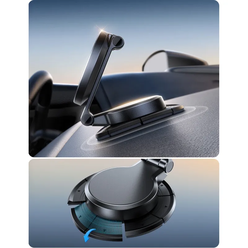 Magsafe стойка за кола с безжично зареждане , JOYROOM Foldable Car Mount - Стойка за кола Magsafe стойка за кола с безжично зареждане , JOYROOM Foldable Car Mount - Magsafe стойка за кола с безжично зареждане , JOYROOM Foldable C