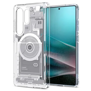 Spigen Ultra Hybrid Mag кейс за Samsung Galaxy S25 Ultra – Zero One White