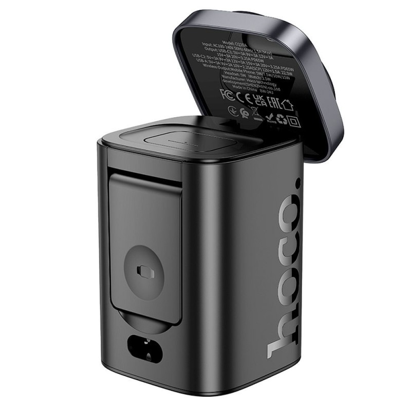 HOCO безжично зарядно 6в1 съвместимо с APPLE Watch PD QC 65W CQ20A - Wireless HOCO безжично зарядно 6в1 съвместимо с APPLE Watch PD QC 65W CQ20A - HOCO безжично зарядно 6в1 съвместимо с APPLE Watch PD QC 65W CQ2