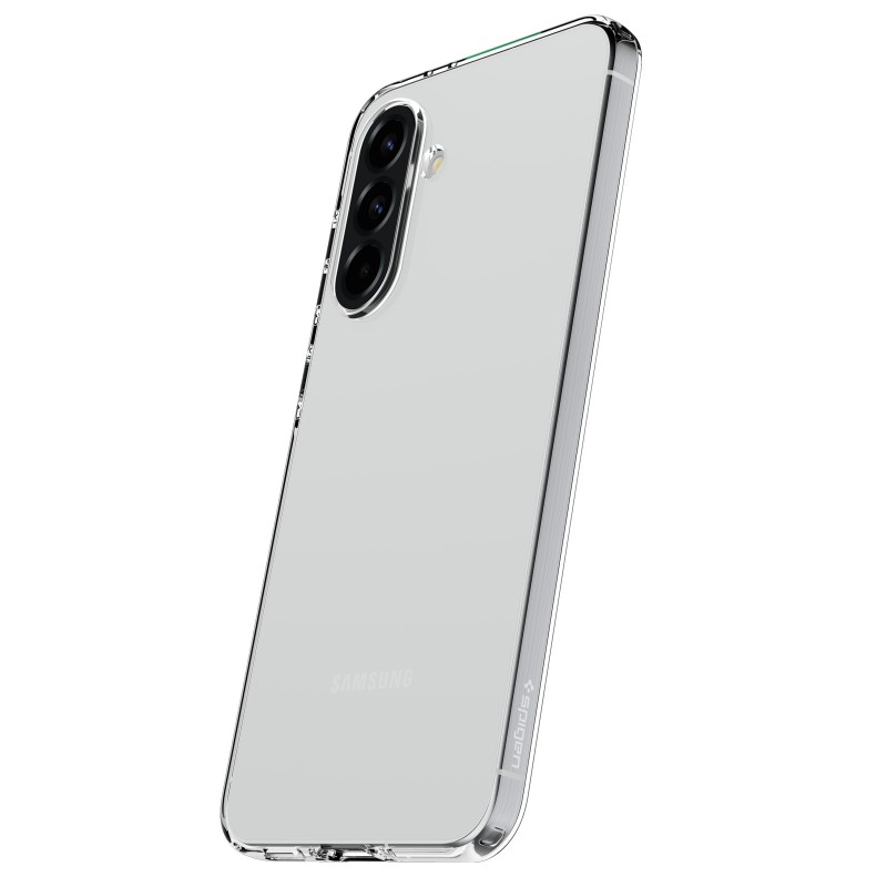 Spigen Liquid Crystal Case - тънък силиконов калъф за Samsung Galaxy A56 5G - Samsung A Spigen Liquid Crystal Case - тънък силиконов калъф за Samsung Galaxy A56 5G - Spigen Liquid Crystal Case - тънък силиконов калъф за Samsung Ga