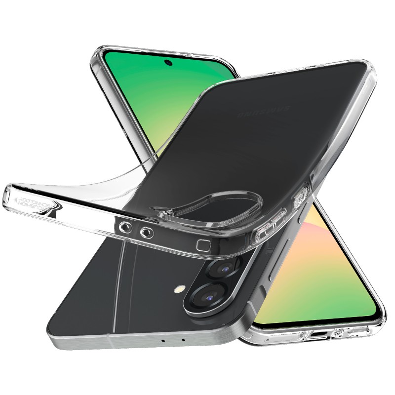 Spigen Liquid Crystal Case - тънък силиконов калъф за Samsung Galaxy A56 5G - Samsung A Spigen Liquid Crystal Case - тънък силиконов калъф за Samsung Galaxy A56 5G - Spigen Liquid Crystal Case - тънък силиконов калъф за Samsung Ga