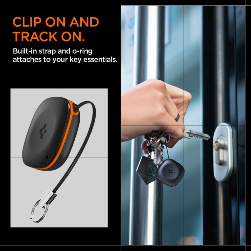 Spigen Bluetooth Tracker TagMe 1 Pack-тракер - Смарт джаджи Spigen Bluetooth Tracker TagMe 1 Pack-тракер - Spigen Bluetooth Tracker TagMe 1 Pack-тракер