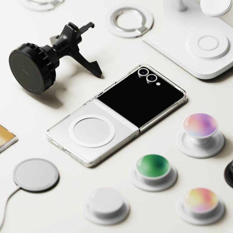 Ringke Прозрачен калъф с MagSafe за Samsung Galaxy Z Flip - Калъфи Samsung Z Ringke Прозрачен калъф с MagSafe за Samsung Galaxy Z Flip - Ringke Прозрачен калъф с MagSafe за Samsung Galaxy Z Flip