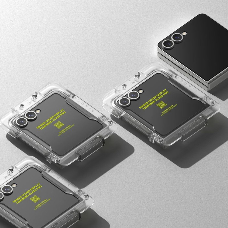 Стъклен протектор за Samsung Z Flip 7 – Ringke Glass Pro (2 броя) - Samsung Z Стъклен протектор за Samsung Z Flip 7 – Ringke Glass Pro (2 броя) - Стъклен протектор за Samsung Z Flip 7 – Ringke Glass Pro (2 броя