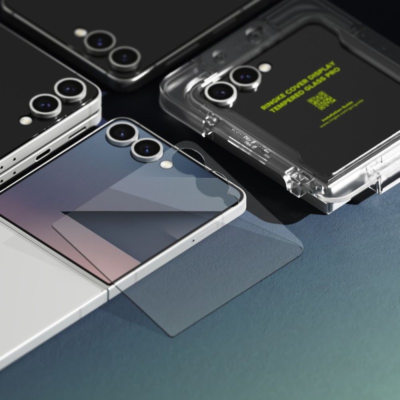 Стъклен протектор за Samsung Z Flip 7 – Ringke Glass Pro (2 броя) - Samsung Z Стъклен протектор за Samsung Z Flip 7 – Ringke Glass Pro (2 броя) - Стъклен протектор за Samsung Z Flip 7 – Ringke Glass Pro (2 броя