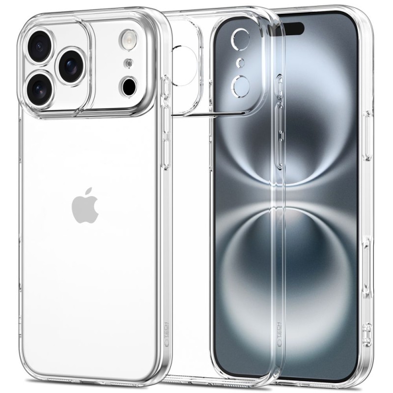 Tech-Protect FlexAir TPU калъф за iPhone 17 Pro Max– прозрачен - iphone 17 Pro Max Tech-Protect FlexAir TPU калъф за iPhone 17 Pro Max– прозрачен - Tech-Protect FlexAir TPU калъф за iPhone 17 Pro Max– прозрачен
