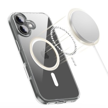 Tech-Protect Flexair Hybrid MagSafe – Прозрачен кейс за iPhone 17