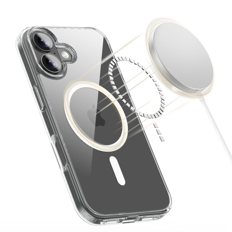 Tech-Protect Flexair Hybrid MagSafe – Прозрачен кейс за iPhone 17 - iPhone 17 Tech-Protect Flexair Hybrid MagSafe – Прозрачен кейс за iPhone 17 - Tech-Protect Flexair Hybrid MagSafe – Прозрачен кейс за iPhone 1