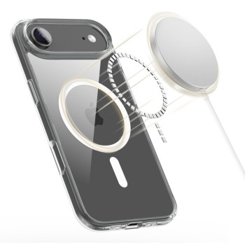Tech-Protect Flexair Hybrid MagSafe – Прозрачен кейс за iPhone 17 Air