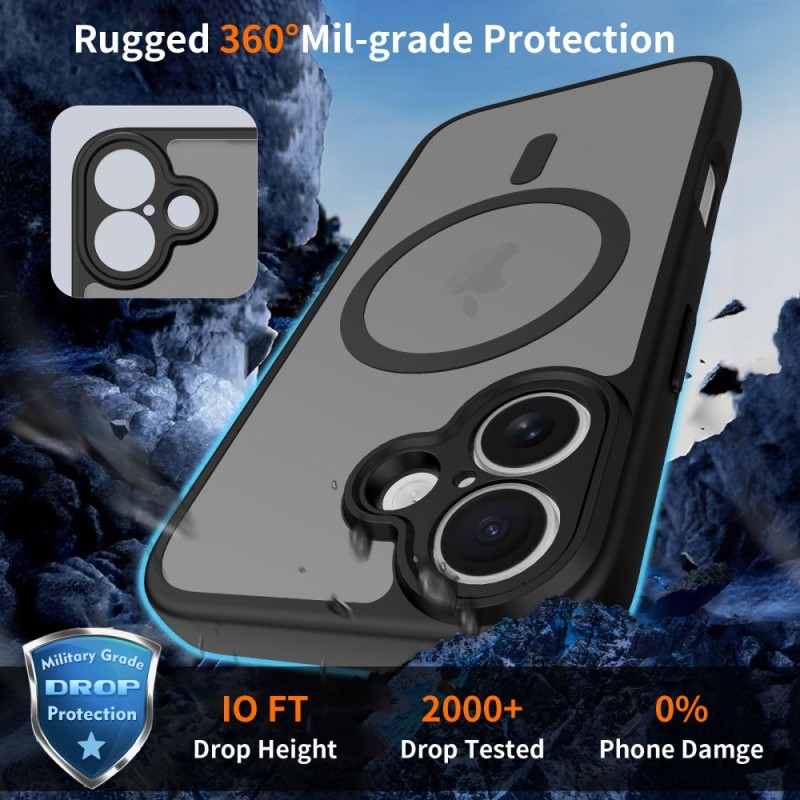 Tech-Protect BasicMag MagSafe – Черен кейс за iPhone 17 с MagSafe - Tech-Protect BasicMag MagSafe – Черен кейс за iPhone 17 с MagSaf