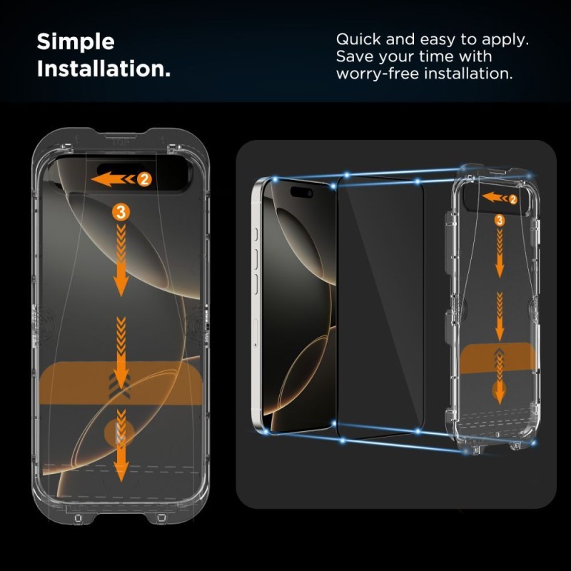 Tech-Protect Quick Set – Стъклен протектор (2 бр.) за iPhone 17 Air - iPhone 17 Air Tech-Protect Quick Set – Стъклен протектор (2 бр.) за iPhone 17 Air - Tech-Protect Quick Set – Стъклен протектор (2 бр.) за iPhone 17