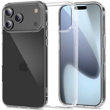 Tech-Protect FlexAir Hybrid TPU калъф за iPhone 17 Pro – прозрачен