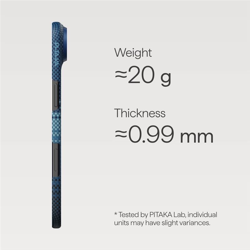 Калъф Pitaka Ultra Slim за Iphone 17 Air Moonrise - iPhone 17 Air Калъф Pitaka Ultra Slim за Iphone 17 Air Moonrise - Калъф Pitaka Ultra Slim за Iphone 17 Air Moonrise