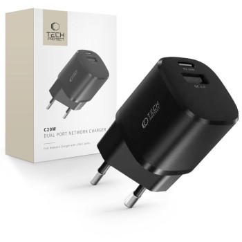 Бързо зарядно Tech-Protect C20W Mini - 20W