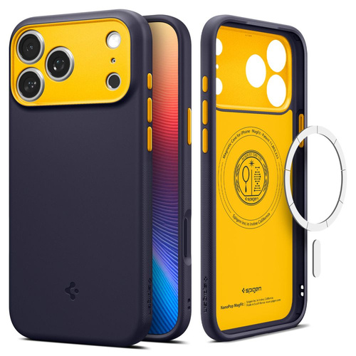 Spigen Nano Pop MagSafe Case за iPhone 17 Pro – защитен калъф - iPhone 17 Pro Spigen Nano Pop MagSafe Case за iPhone 17 Pro – защитен калъф - Spigen Nano Pop MagSafe Case за iPhone 17 Pro – защитен калъф