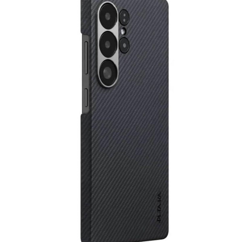 Magsafe Калъф за Samsung S25 Ultra, PITAKA Ultra-Slim Case Black-Grey Twill - Samsung S Magsafe Калъф за Samsung S25 Ultra, PITAKA Ultra-Slim Case Black-Grey Twill - Magsafe Калъф за Samsung S25 Ultra, PITAKA Ultra-Slim Case Black