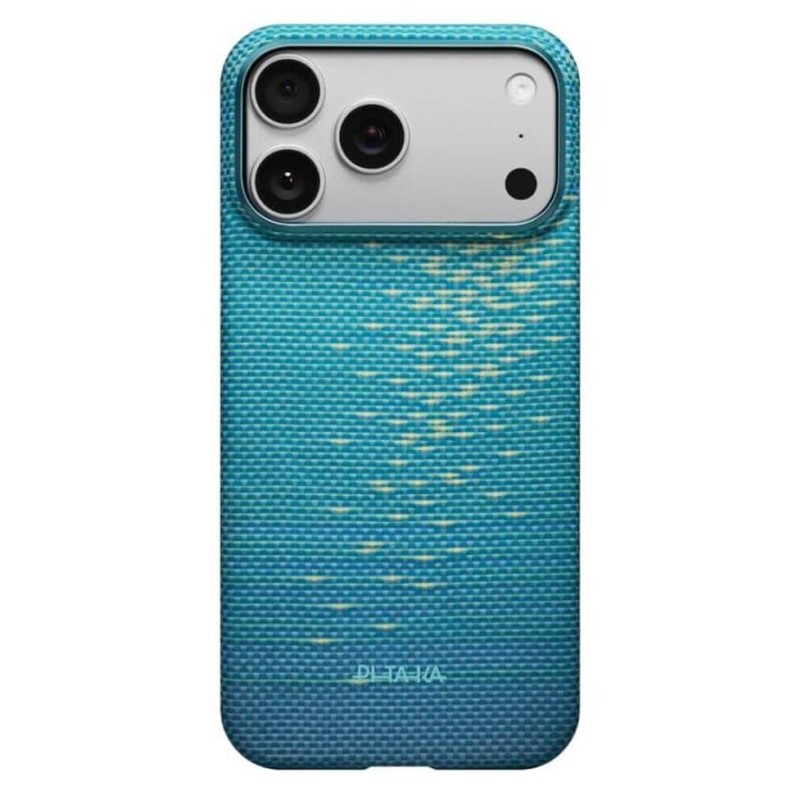 Magsafe Калъф за iPhone 17 Pro , PITAKA Ultra Slim Lucid Blue Case - iPhone 17 Pro Magsafe Калъф за iPhone 17 Pro , PITAKA Ultra Slim Lucid Blue Case - Magsafe Калъф за iPhone 17 Pro , PITAKA Ultra Slim Lucid Blue Ca