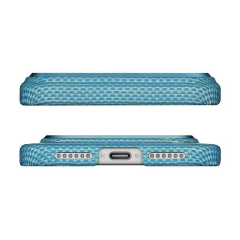 Magsafe Калъф за iPhone 17 Pro , PITAKA Ultra Slim Lucid Blue Case - iPhone 17 Pro Magsafe Калъф за iPhone 17 Pro , PITAKA Ultra Slim Lucid Blue Case - Magsafe Калъф за iPhone 17 Pro , PITAKA Ultra Slim Lucid Blue Ca
