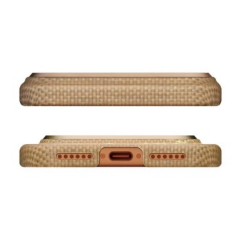 Magsafe Калъф за iPhone 17 Pro Max, PITAKA Ultra Slim Golden Glint Case Magsafe Калъф за iPhone 17 Pro Max, PITAKA Ultra Slim Golden Glint Case