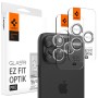 Протектор за Камерата на iPhone 17 Pro-SPIGEN Optik Pro EZ Fit Lens Glass 2бр