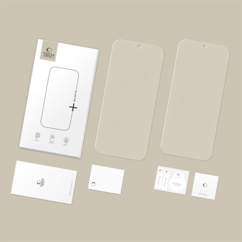 Закалено стъкло за Google Pixel 10 / 10 Pro Tech-Protect Glass Fit+ 2-Pack - Закалено стъкло за Google Pixel 10 / 10 Pro Tech-Protect Glass F
