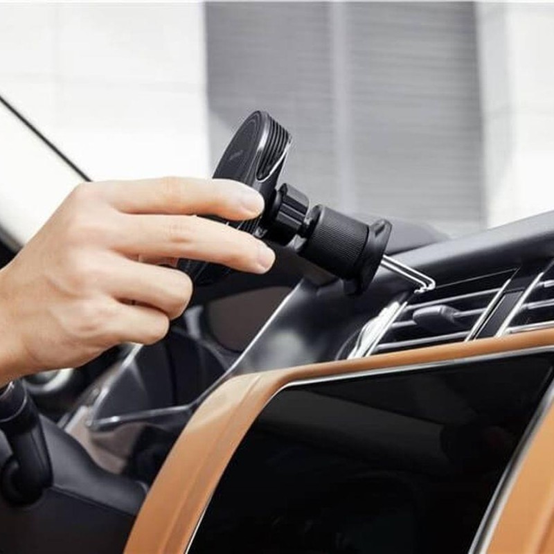 Безжично Зарядно за Кола с Magsafe, PITAKA MagEZ Car Mount Pro 2 Qi2 15W - Зарядно за стена Безжично Зарядно за Кола с Magsafe, PITAKA MagEZ Car Mount Pro 2 Qi2 15W - Безжично Зарядно за Кола с Magsafe, PITAKA MagEZ Car Mount Pro 2