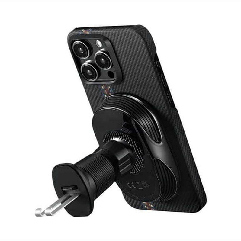 Безжично Зарядно за Кола с Magsafe, PITAKA MagEZ Car Mount Pro 2 Qi2 15W - Зарядно за стена Безжично Зарядно за Кола с Magsafe, PITAKA MagEZ Car Mount Pro 2 Qi2 15W - Безжично Зарядно за Кола с Magsafe, PITAKA MagEZ Car Mount Pro 2