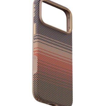 PITAKA Magsafe Калъф за iPhone 17 Pro Max, Aramid UltraGuard Sunset Case
