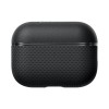 Magsafe Калъф за Apple AirPods Pro 2, PITAKA Aramid Fiber Magnetic Black/Gray Case