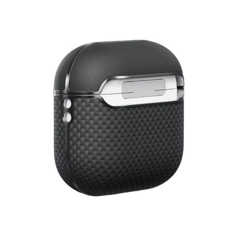 Magsafe Калъф за Apple AirPods Pro 2, PITAKA Aramid Fiber Magnetic Black/Gray Case - Калъфи AirPods Magsafe Калъф за Apple AirPods Pro 2, PITAKA Aramid Fiber Magnetic Black/Gray Case - Magsafe Калъф за Apple AirPods Pro 2, PITAKA Aramid Fiber Magnet