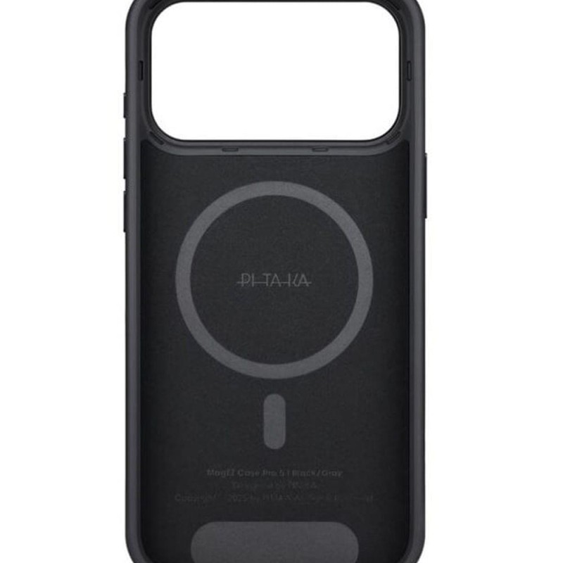 Magsafe Калъф за iPhone 17 Pro Max, PITAKA Aramid UltraGuard Black-Gray Case - iphone 17 Pro Max Magsafe Калъф за iPhone 17 Pro Max, PITAKA Aramid UltraGuard Black-Gray Case - Magsafe Калъф за iPhone 17 Pro Max, PITAKA Aramid UltraGuard Bla