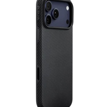 Magsafe Калъф за iPhone 17 Pro Max, PITAKA Aramid UltraGuard Black-Gray Case Magsafe Калъф за iPhone 17 Pro Max, PITAKA Aramid UltraGuard Black-Gray Case