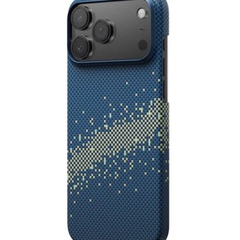 Magsafe Калъф за iPhone 17 Pro, PITAKA Ultra Slim Milky Way Galaxy Case