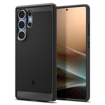 Spigen Rugged Armor Mag MagSafe Калъф за Samsung Galaxy S25 Ultra – Matte Black