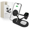 Tech-Protect Qi 15W 3-в-1 Магнитно Безжично Зарядно с MagSafe – Black