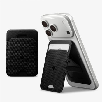 Spigen Slim Fold MagSafe – Универсален Магнитен Картодържач с Трипод