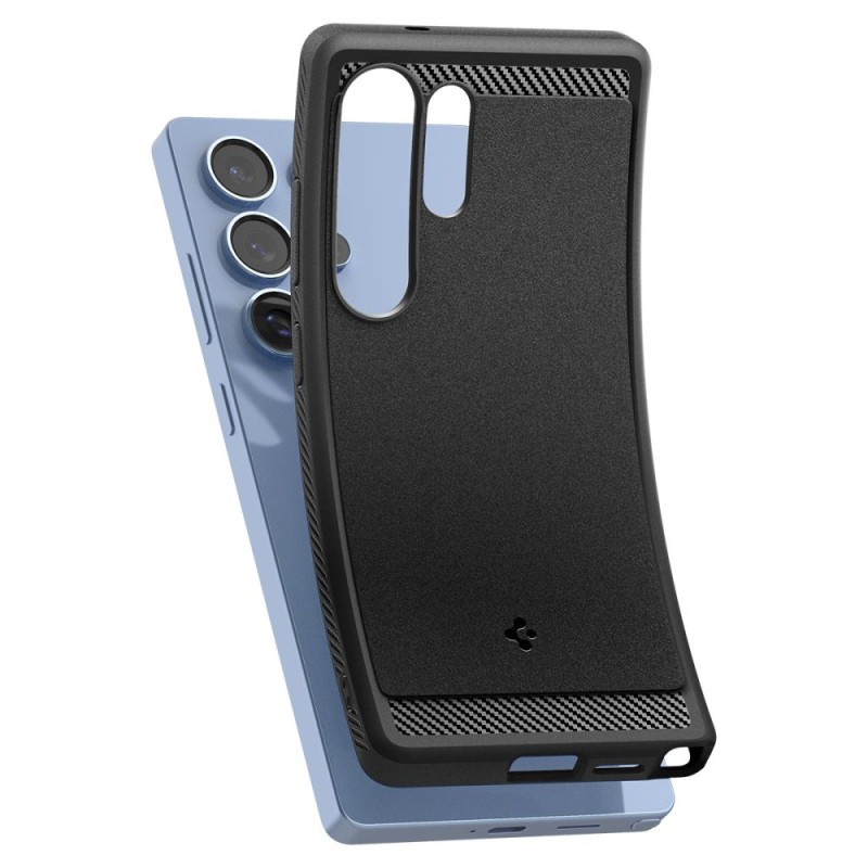 Spigen Rugged Armor Mag MagSafe Калъф за Samsung Galaxy S25 Ultra – Matte Black - Spigen Rugged Armor Mag MagSafe Калъф за Samsung Galaxy S25 Ultr