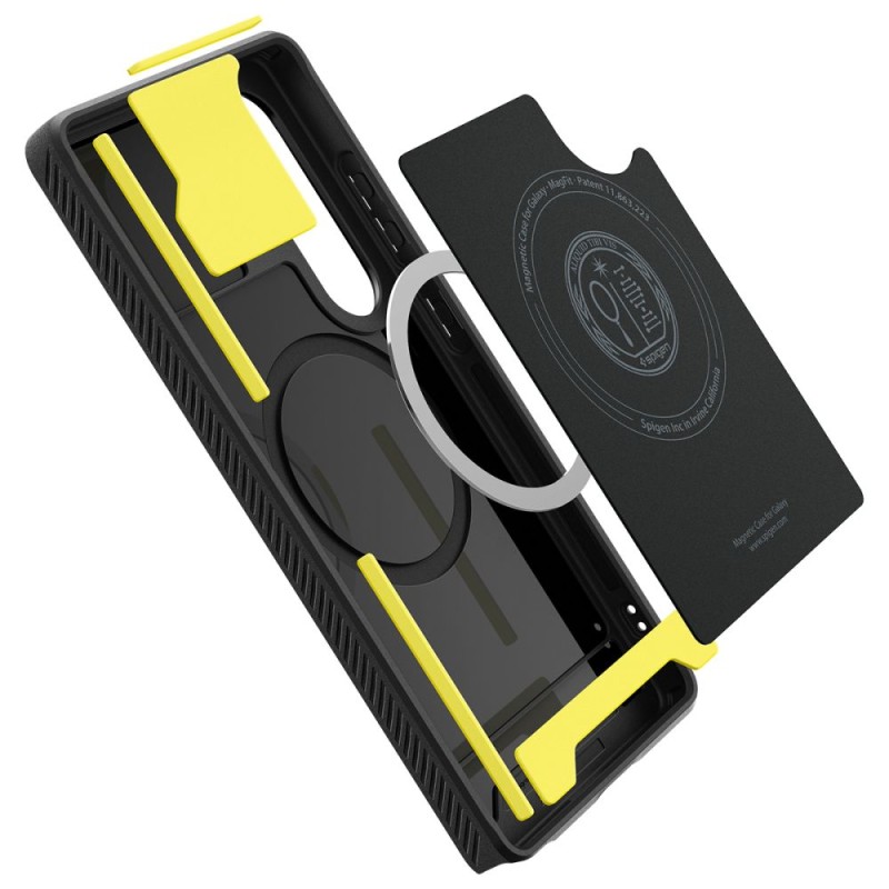 Spigen Rugged Armor Mag MagSafe Калъф за Samsung Galaxy S25 Ultra – Matte Black - Spigen Rugged Armor Mag MagSafe Калъф за Samsung Galaxy S25 Ultr