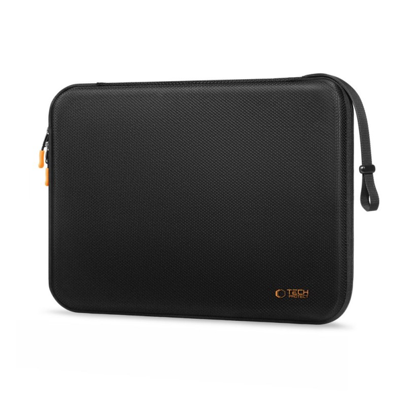 Tech-Protect HardPouch Калъф за Лаптоп 13–14 инча – Black/Orange - Калъфи и чанти за лаптоп Tech-Protect HardPouch Калъф за Лаптоп 13–14 инча – Black/Orange - Tech-Protect HardPouch Калъф за Лаптоп 13–14 инча – Black/Orange
