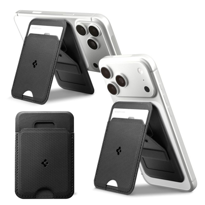 Spigen Slim Fold MagSafe – Универсален Магнитен Картодържач с Трипод - Без категория Spigen Slim Fold MagSafe – Универсален Магнитен Картодържач с Трипод - Spigen Slim Fold MagSafe – Универсален Магнитен Картодържач с Тр