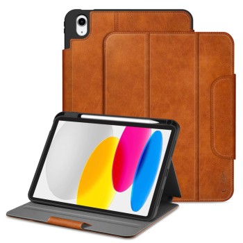 Tech-Protect Fleece Калъф за iPad 10.9” (2022) & iPad 11” (2025) – Кафяв