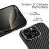 Tech-Protect Ion Carbon MagSafe Калъф за Samsung Galaxy S25 Ultra – Карбонов, Black/Silver - Tech-Protect Ion Carbon MagSafe Калъф за Samsung Galaxy S25 Ultr