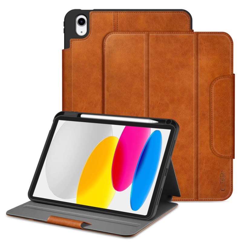 Tech-Protect Fleece Калъф за iPad 10.9” (2022) & iPad 11” (2025) – Кафяв - Калъфи Apple Tech-Protect Fleece Калъф за iPad 10.9” (2022) & iPad 11” (2025) – Кафяв - Tech-Protect Fleece Калъф за iPad 10.9” (2022) & iPad 11” (2