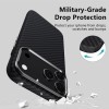 Tech-Protect Ion Carbon MagSafe Калъф за iPhone 17 Pro Max– Карбонов, Black/Silver - iphone 17 Pro Max Tech-Protect Ion Carbon MagSafe Калъф за iPhone 17 Pro Max– Карбонов, Black/Silver - Tech-Protect Ion Carbon MagSafe Калъф за iPhone 17 Pro Max– Карб