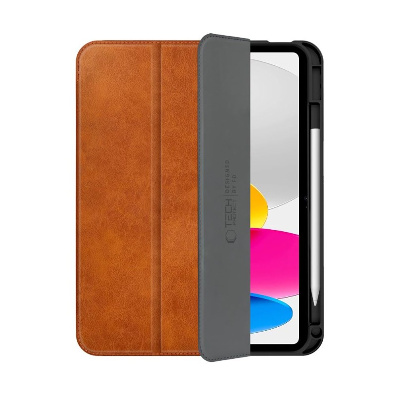 Tech-Protect Fleece Калъф за iPad 10.9” (2022) & iPad 11” (2025) – Кафяв - Калъфи Apple Tech-Protect Fleece Калъф за iPad 10.9” (2022) & iPad 11” (2025) – Кафяв - Tech-Protect Fleece Калъф за iPad 10.9” (2022) & iPad 11” (2