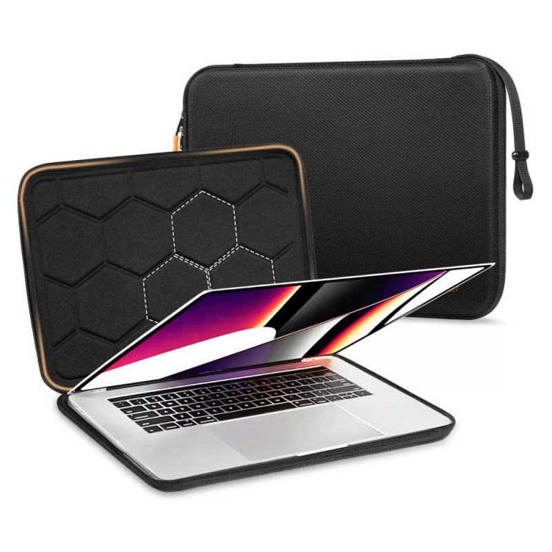 Tech-Protect HardPouch Калъф за Лаптоп 13–14 инча – Black/Orange - Калъфи и чанти за лаптоп Tech-Protect HardPouch Калъф за Лаптоп 13–14 инча – Black/Orange - Tech-Protect HardPouch Калъф за Лаптоп 13–14 инча – Black/Orange