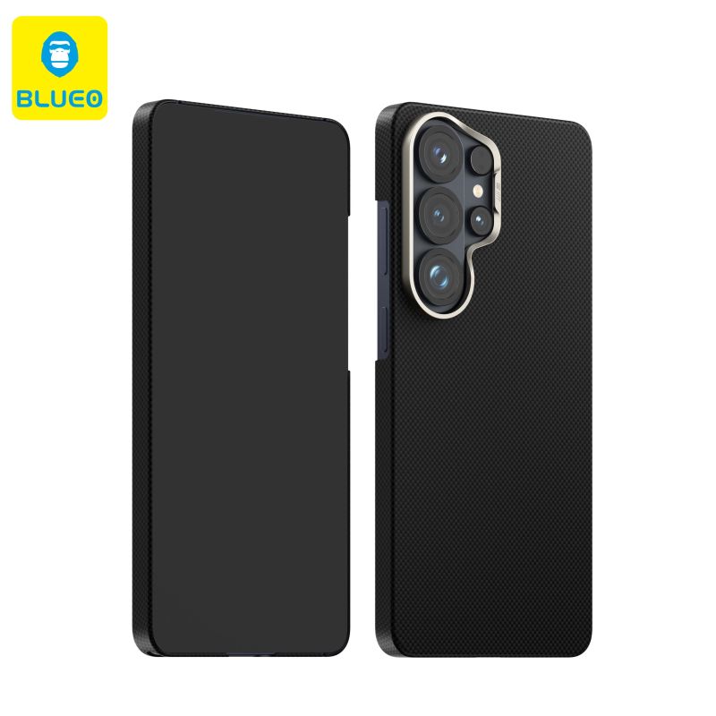 Blueo Air Aramid Калъф за Samsung Galaxy S26 Ultra – Black - Samsung S Blueo Air Aramid Калъф за Samsung Galaxy S26 Ultra – Black - Blueo Air Aramid Калъф за Samsung Galaxy S26 Ultra – Black