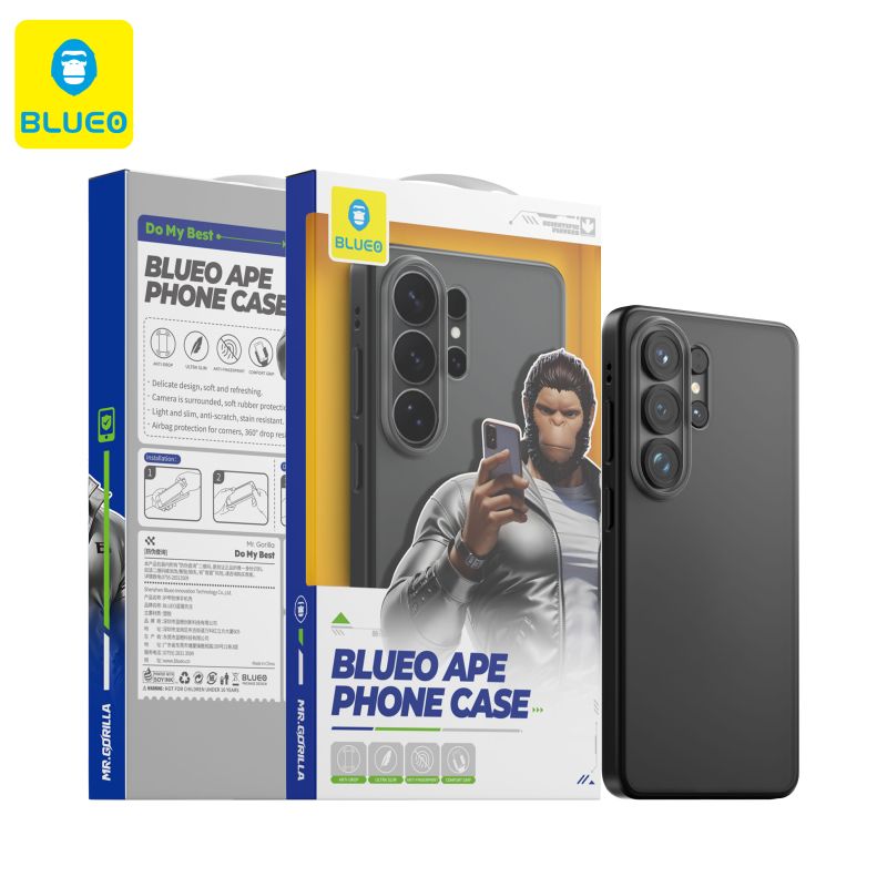 Blueo Ape Защитен Калъф за Samsung Galaxy S26 Plus – Shockproof - Samsung S Blueo Ape Защитен Калъф за Samsung Galaxy S26 Plus – Shockproof - Blueo Ape Защитен Калъф за Samsung Galaxy S26 Plus – Shockproof