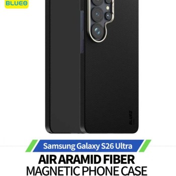Blueo Air Aramid Калъф за Samsung Galaxy S26 Ultra – Black